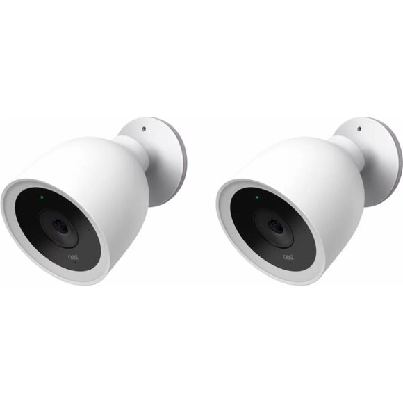 NEW 2 Pack Nest Cam IQ Outdoor - Full HD Smart Home Security Camera  NC4100US - Picture 1 of 3
